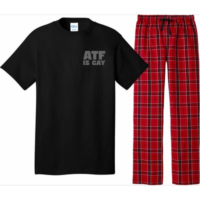 Atf Is Gay Human Rights Equality Pride Greystyle Pocket Print Pajama Set