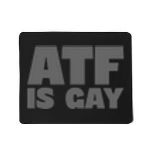 Atf Is Gay Human Rights Equality Pride Greystyle Pocket Print Mousepad