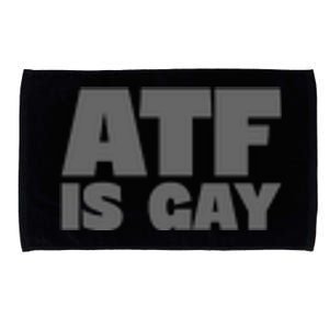 Atf Is Gay Human Rights Equality Pride Greystyle Pocket Print Microfiber Hand Towel