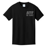 Atf Is Gay Human Rights Equality Pride Greystyle Pocket Print Kids T-Shirt