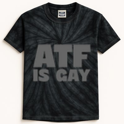 Atf Is Gay Human Rights Equality Pride Greystyle Pocket Print Kids Tie-Dye T-Shirt