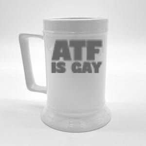 Atf Is Gay Human Rights Equality Pride Greystyle Pocket Print Beer Stein