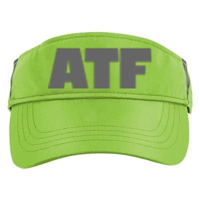 Atf Is Gay Human Rights Equality Pride Greystyle Front And Back Adult Drive Performance Visor