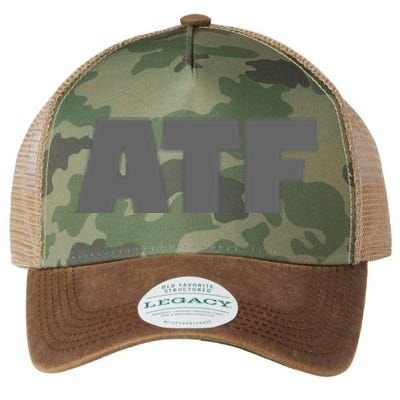 Atf Is Gay Human Rights Equality Pride Greystyle Front And Back Legacy Tie Dye Trucker Hat