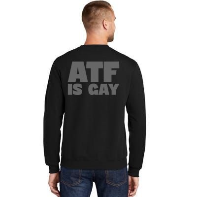 Atf Is Gay Human Rights Equality Pride Greystyle Front And Back Sweatshirt