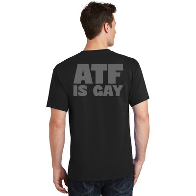 Atf Is Gay Human Rights Equality Pride Greystyle Front And Back T-Shirt