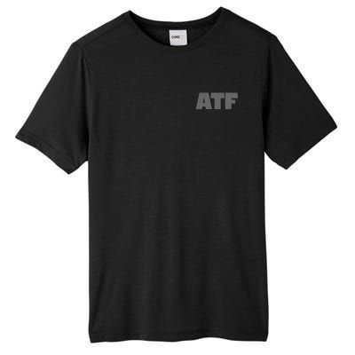 Atf Is Gay Human Rights Equality Pride Greystyle Front And Back Tall Fusion ChromaSoft Performance T-Shirt