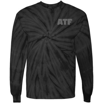 Atf Is Gay Human Rights Equality Pride Greystyle Front And Back Tie-Dye Long Sleeve Shirt