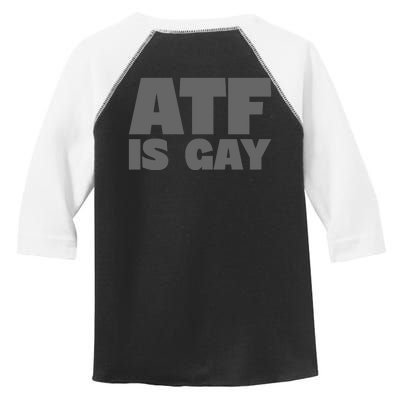 Atf Is Gay Human Rights Equality Pride Greystyle Front And Back Toddler Fine Jersey T-Shirt