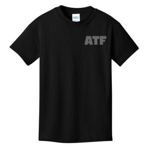 Atf Is Gay Human Rights Equality Pride Greystyle Front And Back Kids T-Shirt