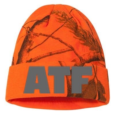 Atf Is Gay Human Rights Equality Pride Greystyle Front And Back Kati Licensed 12" Camo Beanie