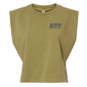 Atf Is Gay Human Rights Equality Pride Greystyle Front And Back Garment-Dyed Women's Muscle Tee