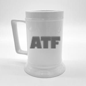 Atf Is Gay Human Rights Equality Pride Greystyle Front And Back Beer Stein