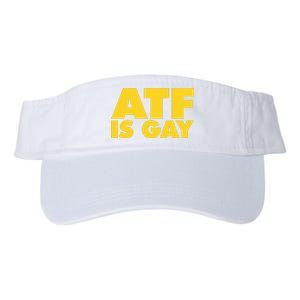 ATF Is Gay Valucap Bio-Washed Visor