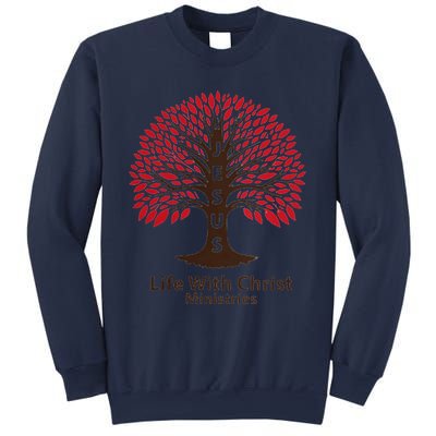 All In Glitch Design Jesus Life With Christ Ministries Sweatshirt