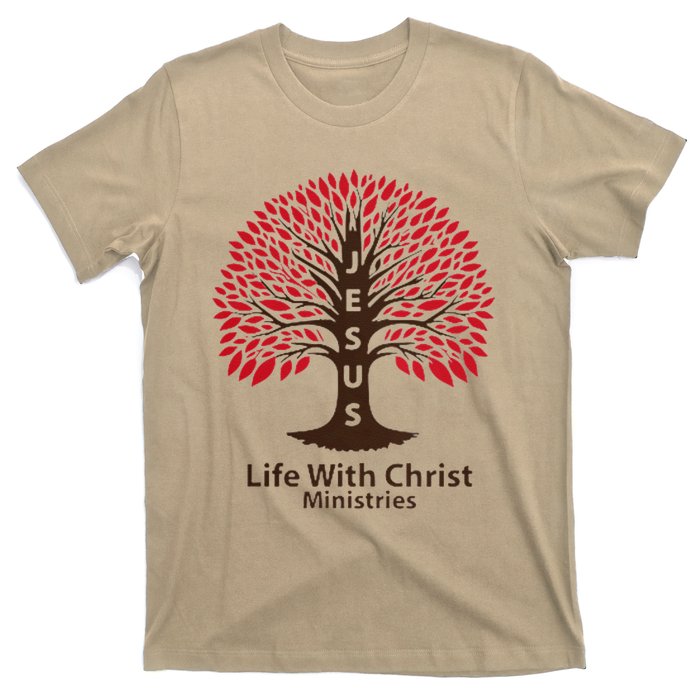 All In Glitch Design Jesus Life With Christ Ministries T-Shirt