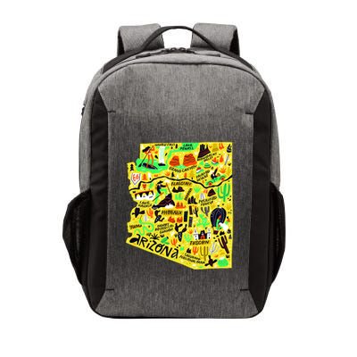 Arizona Infographic Hand Drawn Map Vector Backpack