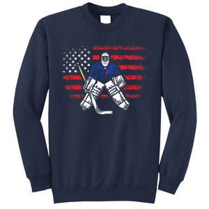 American Ice Hockey Athlete Winter Sport Goalkeeper Sweatshirt