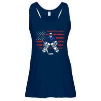 American Ice Hockey Athlete Winter Sport Goalkeeper Ladies Essential Flowy Tank