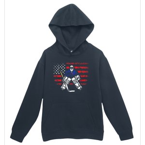 American Ice Hockey Athlete Winter Sport Goalkeeper Urban Pullover Hoodie