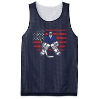 American Ice Hockey Athlete Winter Sport Goalkeeper Mesh Reversible Basketball Jersey Tank