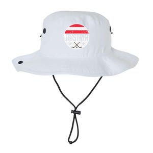 Austria Ice Hockey Flag Jersey Supporter Austrian Fan Gift Legacy Cool Fit Booney Bucket Hat