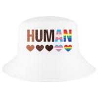 All Inclusive Hearts Blm Racial Justice Human Equality Top Cool Comfort Performance Bucket Hat