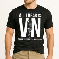 All I Hear Is Vin Scully Microphone Rest In Peace RIP Thank For The Memories Baseball Performance Shirt