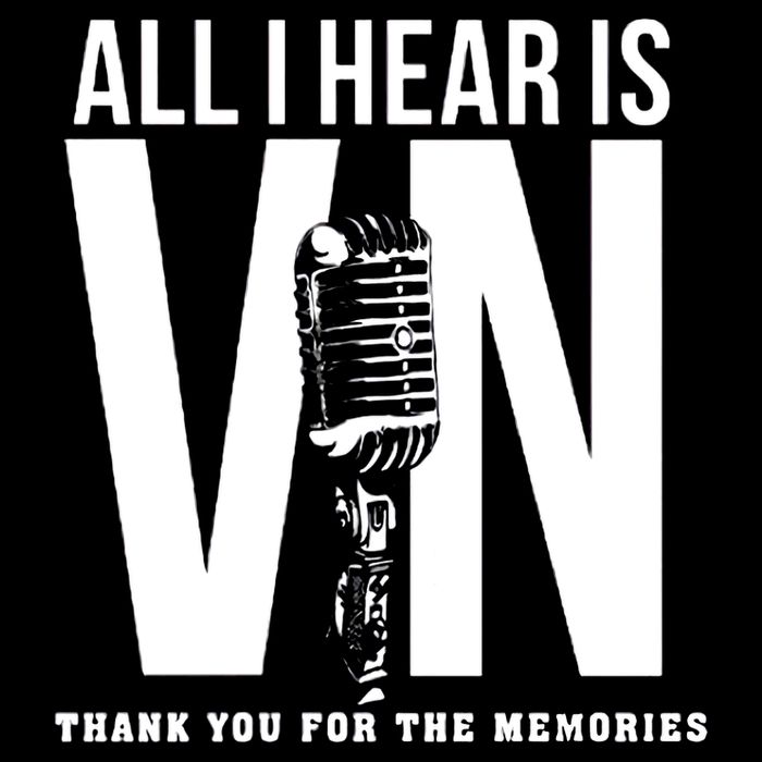 All I Hear Is Vin Scully Microphone Rest In Peace RIP Thank For The Memories Baseball Sweatshirt