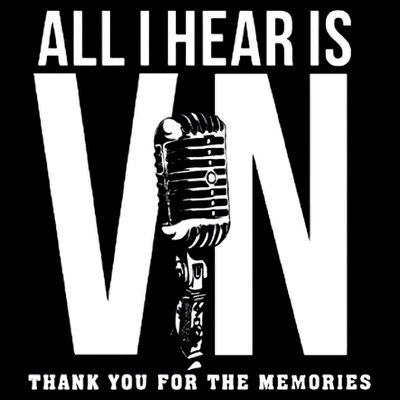 All I Hear Is Vin Scully Microphone Rest In Peace RIP Thank For The Memories Baseball T-Shirt
