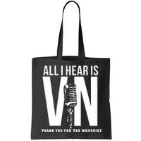 All I Hear Is Vin Scully Microphone Rest In Peace RIP Thank For The Memories Baseball Bag