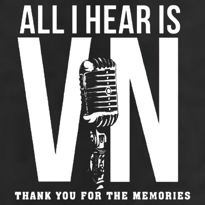 All I Hear Is Vin Scully Microphone Rest In Peace RIP Thank For The Memories Baseball Microfiber Hand Towel
