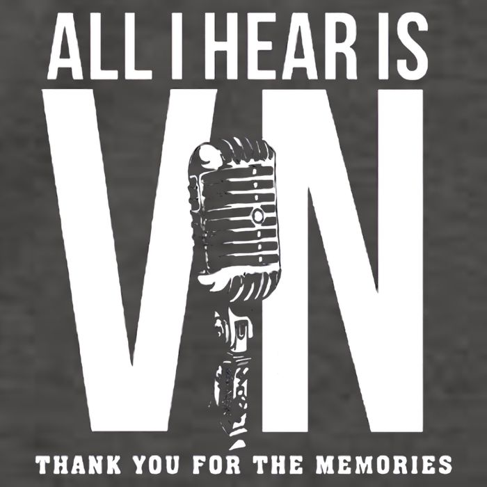 All I Hear Is Vin Scully Microphone Rest In Peace RIP Thank For The Memories Baseball Vector Backpack