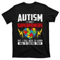 Autism I Have Superpowers Disabilities T-Shirt