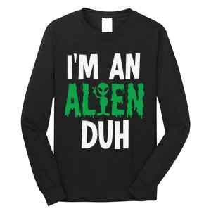 Alien Invasion Halloween Outfit Long Sleeve Shirt