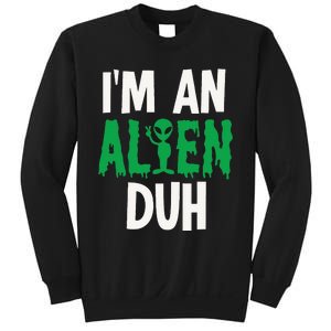 Alien Invasion Halloween Outfit Sweatshirt