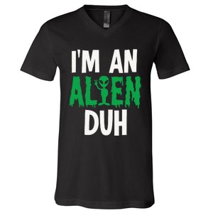 Alien Invasion Halloween Outfit V-Neck T-Shirt