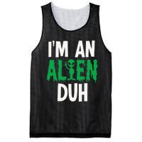 Alien Invasion Halloween Outfit Mesh Reversible Basketball Jersey Tank