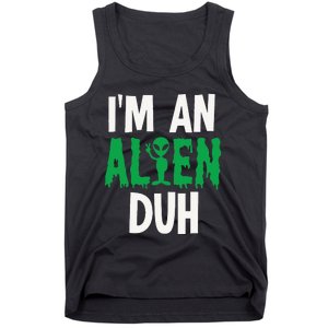 Alien Invasion Halloween Outfit Tank Top