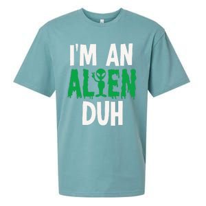 Alien Invasion Halloween Outfit Sueded Cloud Jersey T-Shirt