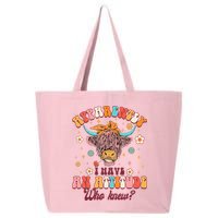 Apparently I Have An Attitude Funny Cow Lover Sarcasm Groovy 25L Jumbo Tote