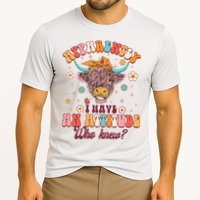 Apparently I Have An Attitude Funny Cow Lover Sarcasm Groovy Performance Shirt