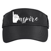 ASL I Hand Inspire SIgn Langage Adult Drive Performance Visor