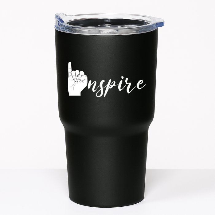 ASL I Hand Inspire SIgn Langage Tumbler