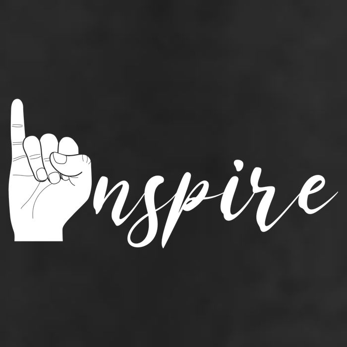 ASL I Hand Inspire SIgn Langage Tumbler