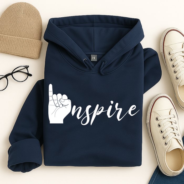 ASL I Hand Inspire SIgn Langage Hoodie