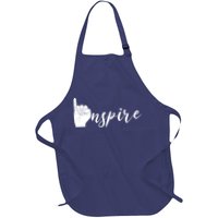 ASL I Hand Inspire SIgn Langage Apron