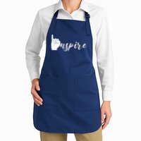 ASL I Hand Inspire SIgn Langage Apron