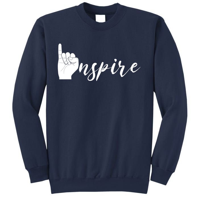 ASL I Hand Inspire SIgn Langage Sweatshirt