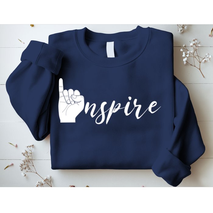 ASL I Hand Inspire SIgn Langage Sweatshirt